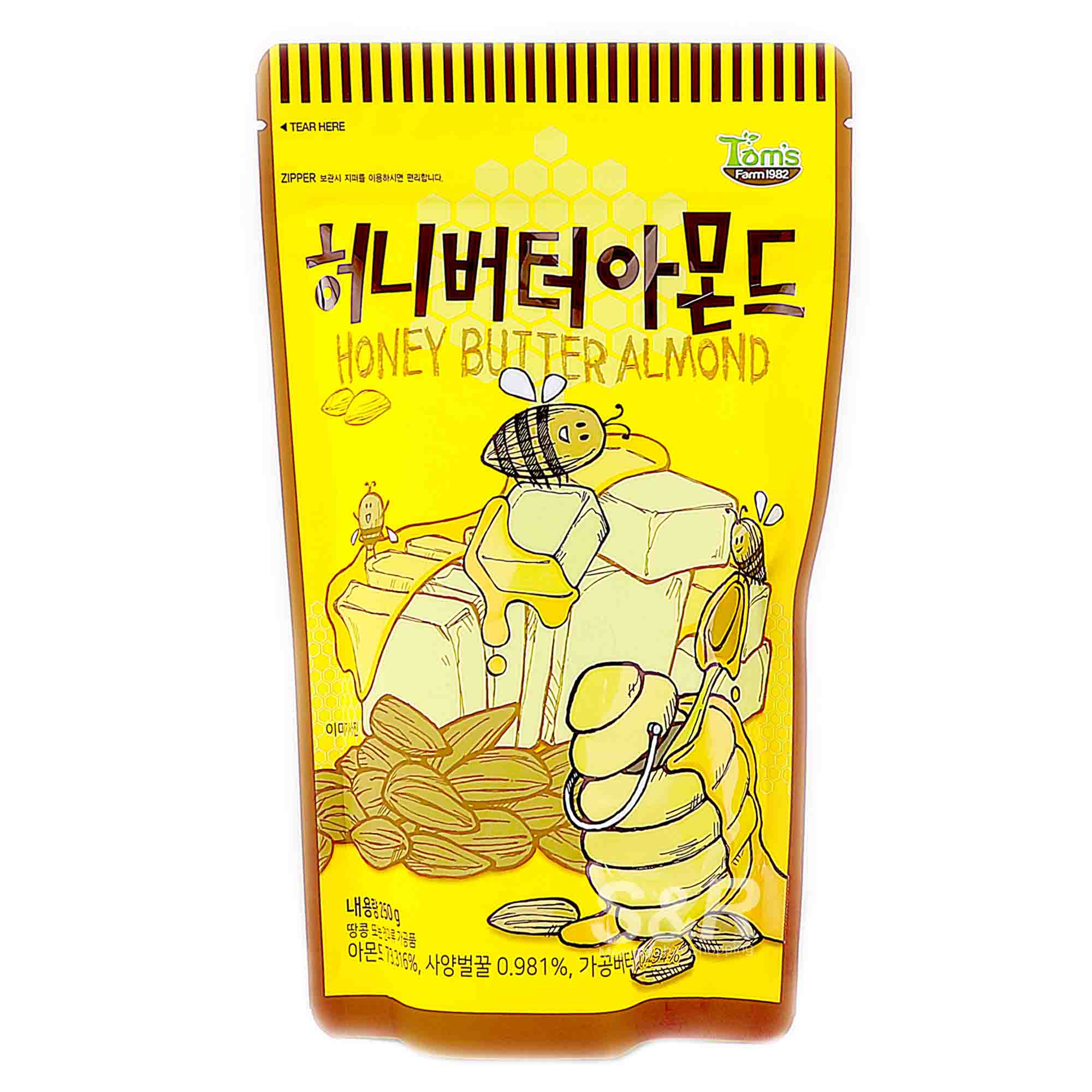 HBAF Honey Butter Almond 210g HBAF Honey Butter Almond 210g